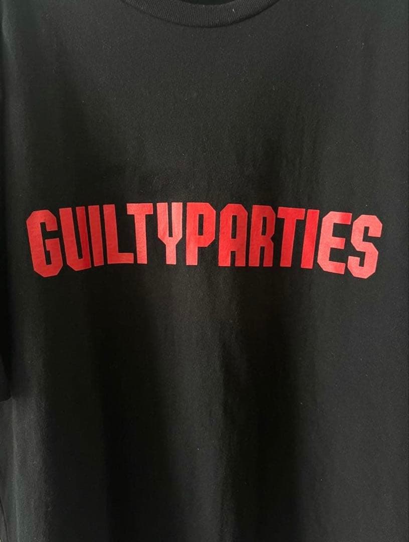 け*)様 本日限定価格　GUILTYPARTIES ロゴTシャツ 黒　ワコマリア