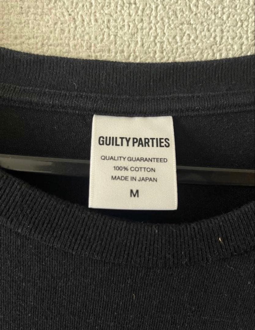 け*)様 本日限定価格　GUILTYPARTIES ロゴTシャツ 黒　ワコマリア
