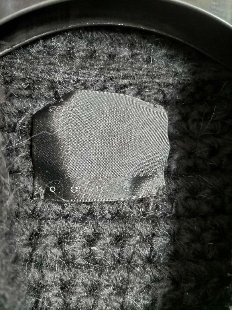 【定価６万円】OURET/オーレット ショールカラー ダッフル ニット コート