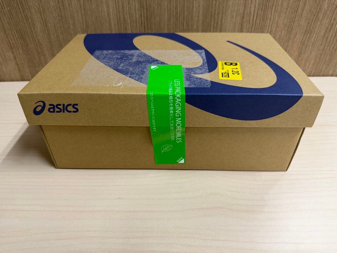ガネ　asics ボクシングシューズ ハイカット ホワイト