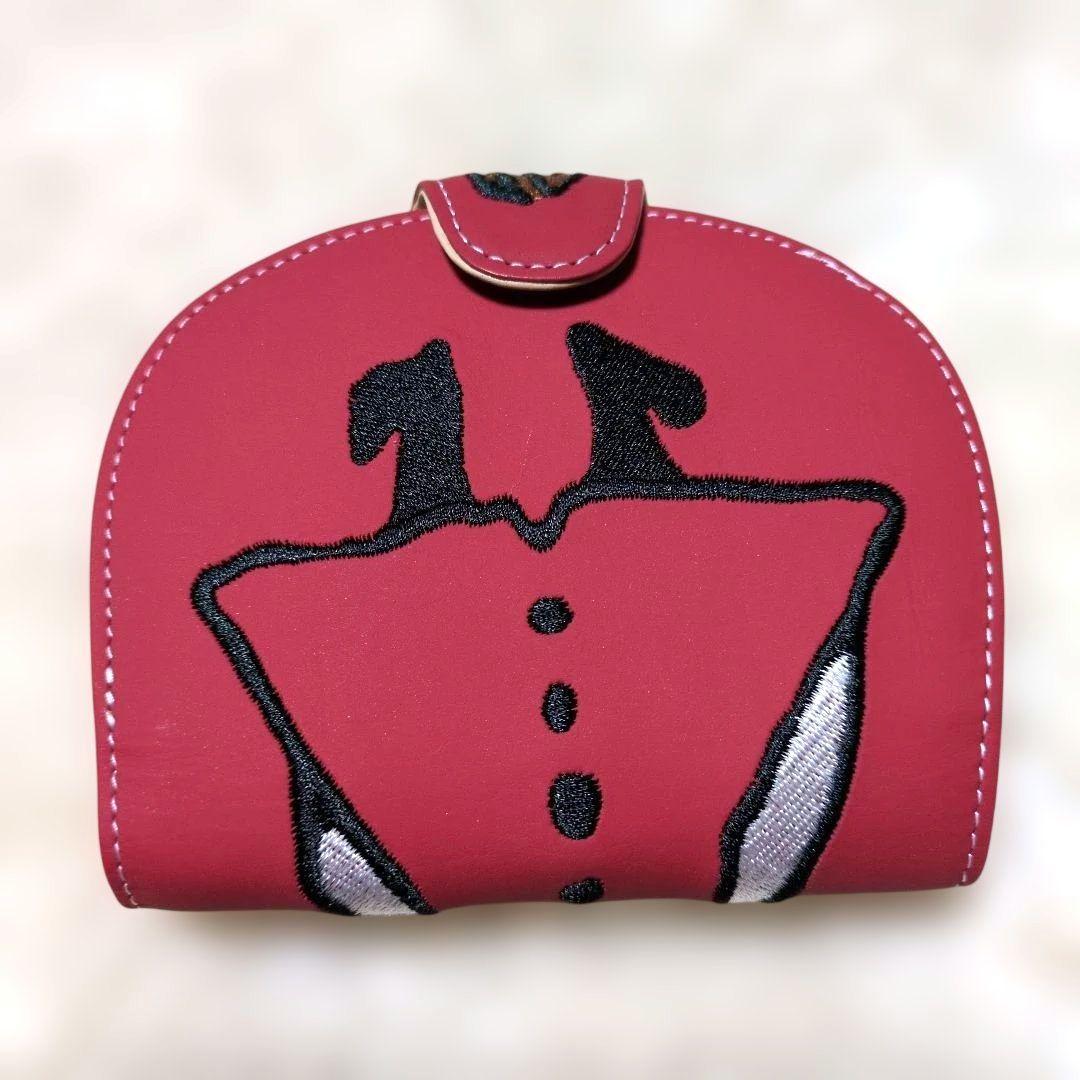 MOOMIN×Kitamura　二つ折り財布　リトルミイ　刺繍