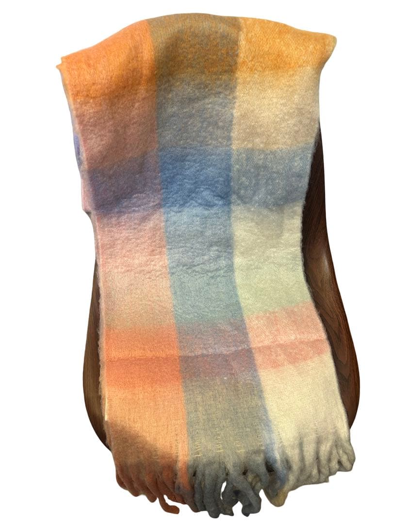 Acne Studios マルチカラーチェックマフラー新品未使用