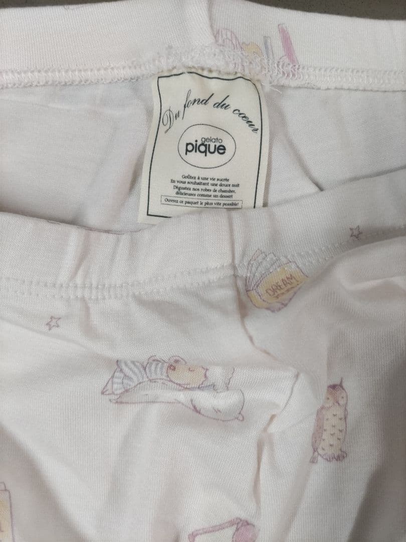 【未使用タグ付】gelato pique シアバターブレンド ルームウェアセット