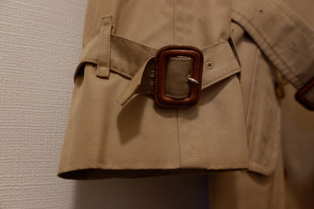 バーバリー　トレンチコート　ベージュ　ノバチェック　ヴィンテージ