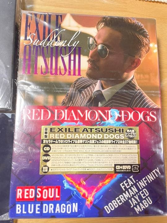 EXILE ATSUSHI 40 CD&DVD Suddenly ファイルセット