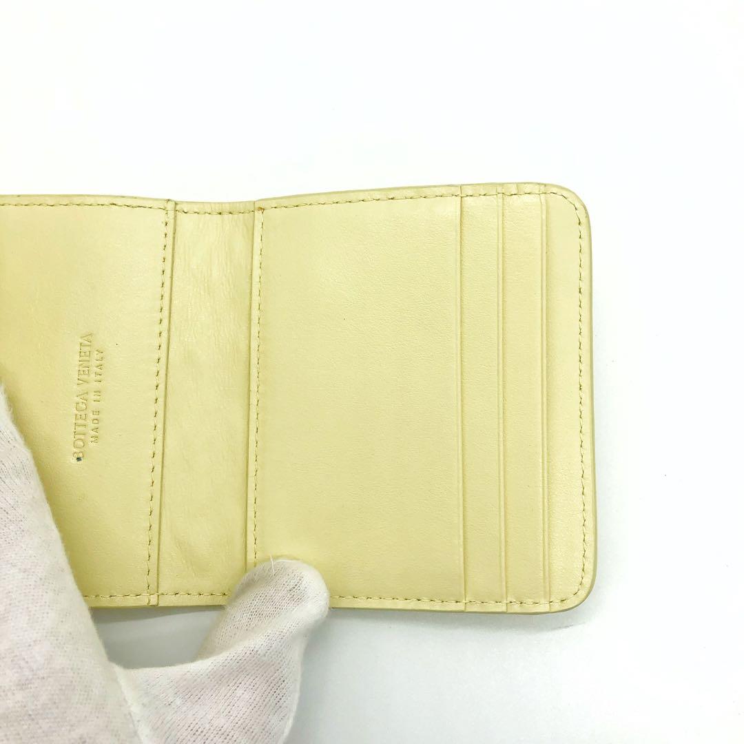 専用✨ボッテガヴェネタ イントレチャート　レザー　三つ折り財布