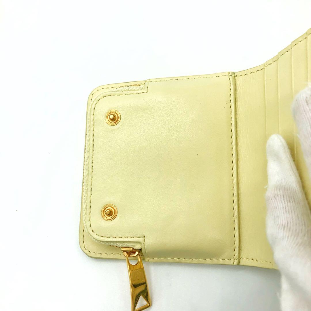 専用✨ボッテガヴェネタ イントレチャート　レザー　三つ折り財布