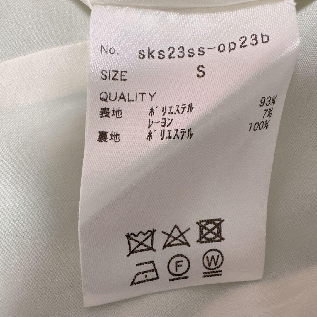 美品 JENNE ジェンヌ シックストレートワンピース S 夏