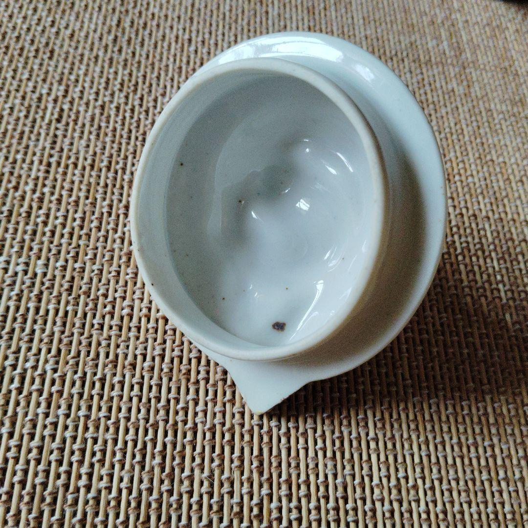 ヴィンテージブルー龍紋茶入　茶器