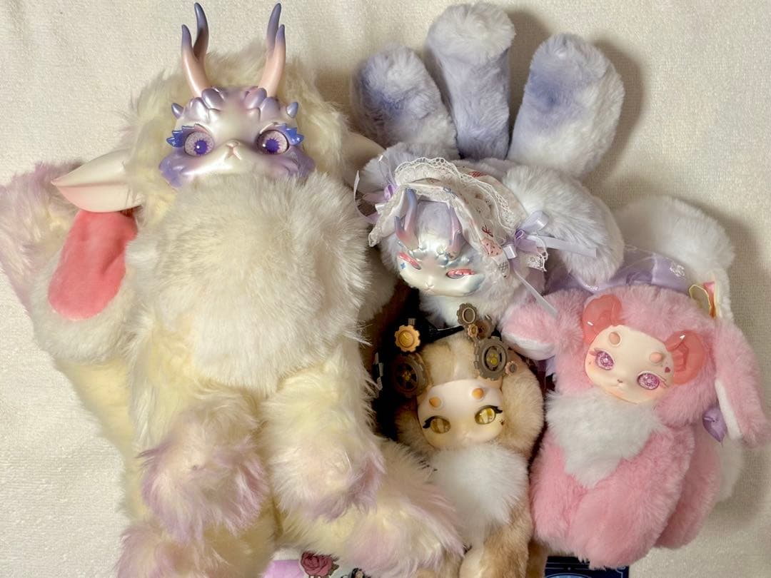 トトリュ ニャニャリュ ぬいぐるみ 400% 100% 4点まとめ売りセット
