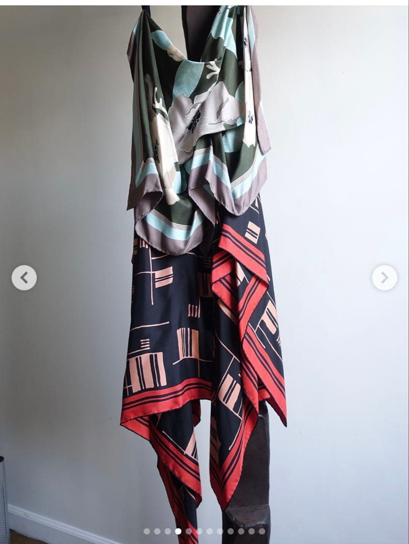 DRIES VAN NOTEN Silk Scarf Belt コレクション