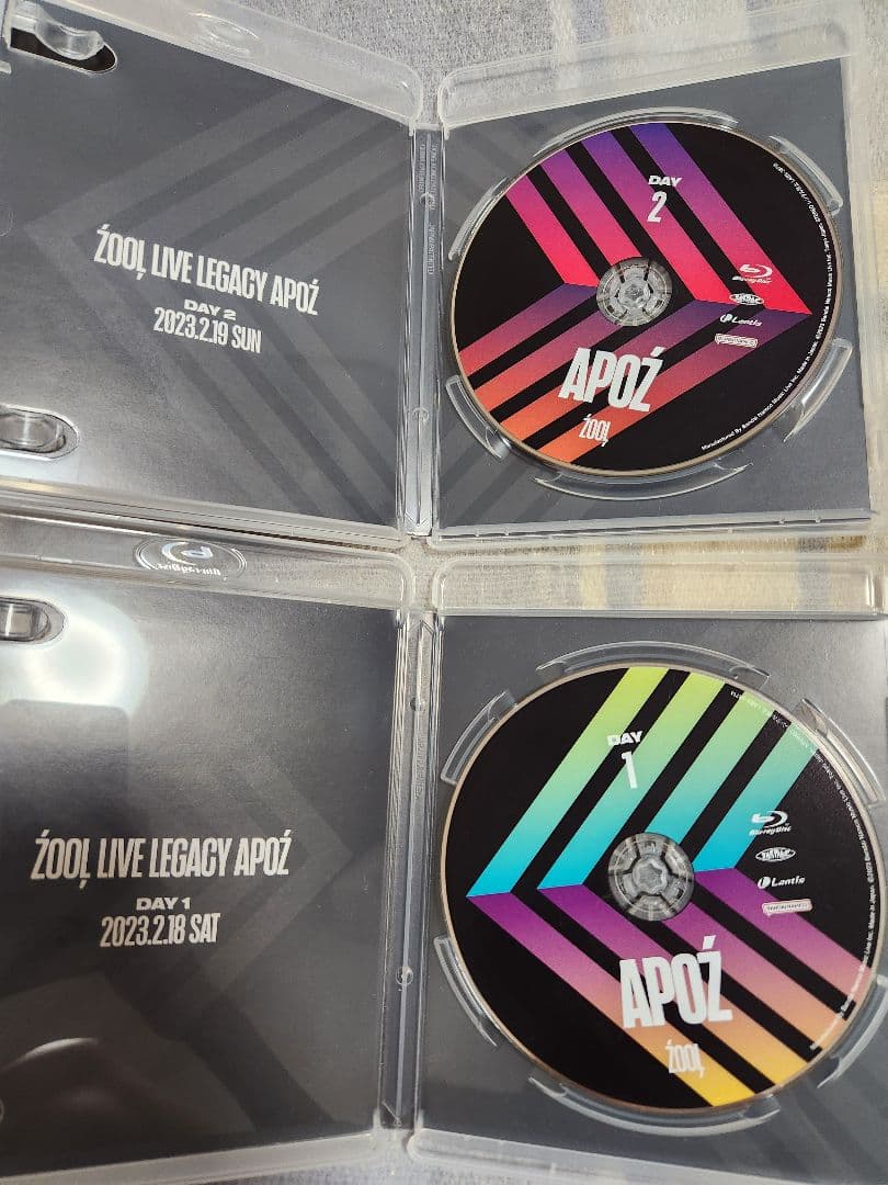 ミュージック ZOOL/ZOOL LIVE LEGACY\"\"APOZ\"\" Blu-ray