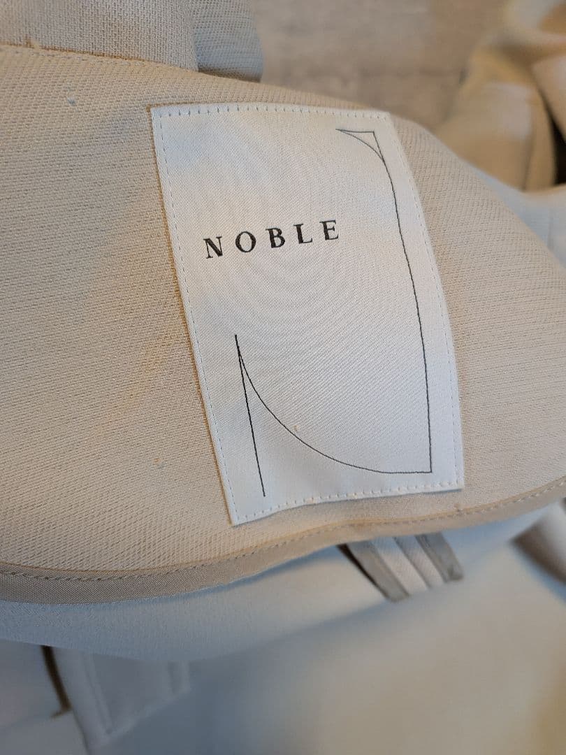 NOBLE トリプルクロスガウンコート ゆったり 36