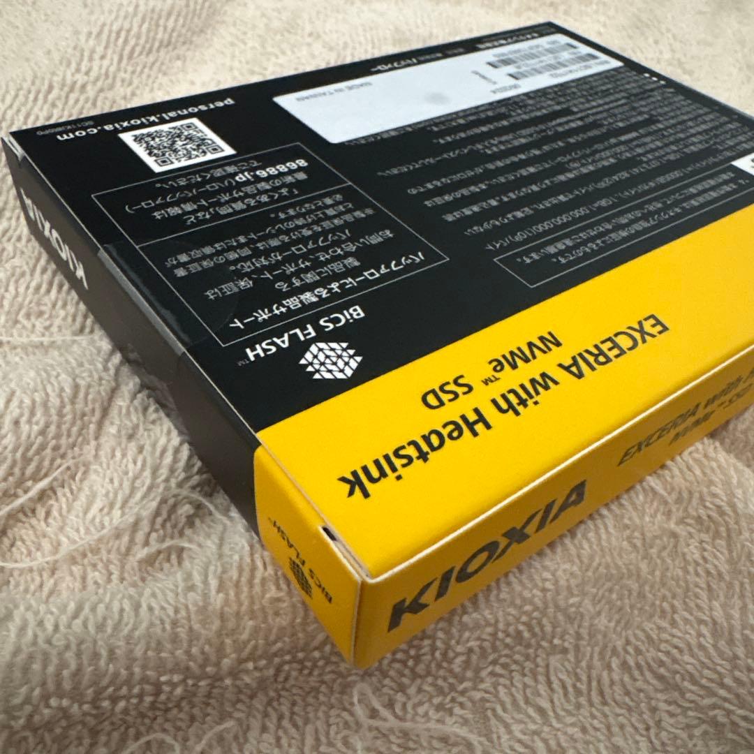 新品5年保証KIOXIA EXCERIA with Heatsink1TBSSD