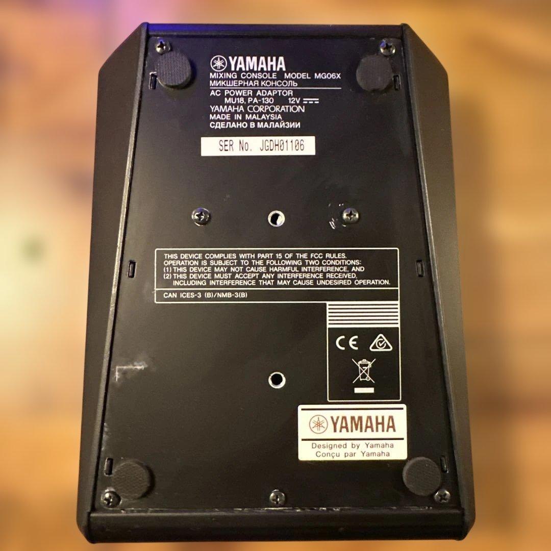 Yamaha MG06X アナログミキサー　ジャンク