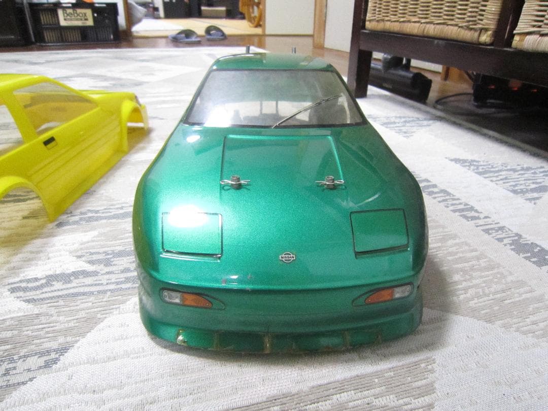 鬼レア 1/10 タミヤ Cカーシャーシ AE85 180SX 中期 カイダック
