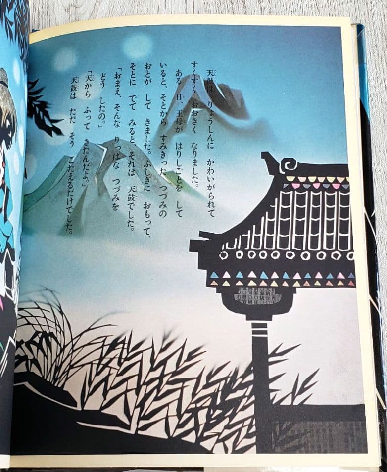 つづみをうつ少年 藤城清治 絵本