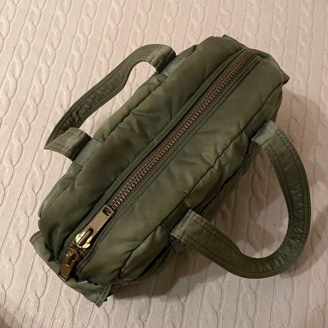 【美品✨】PORTER タンカー ダッフルバッグ ボストンバック セージグリーン