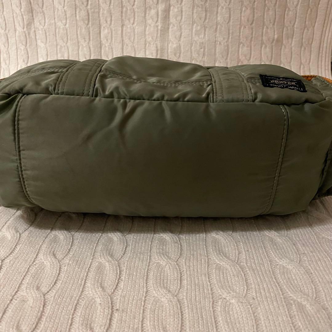 【美品✨】PORTER タンカー ダッフルバッグ ボストンバック セージグリーン
