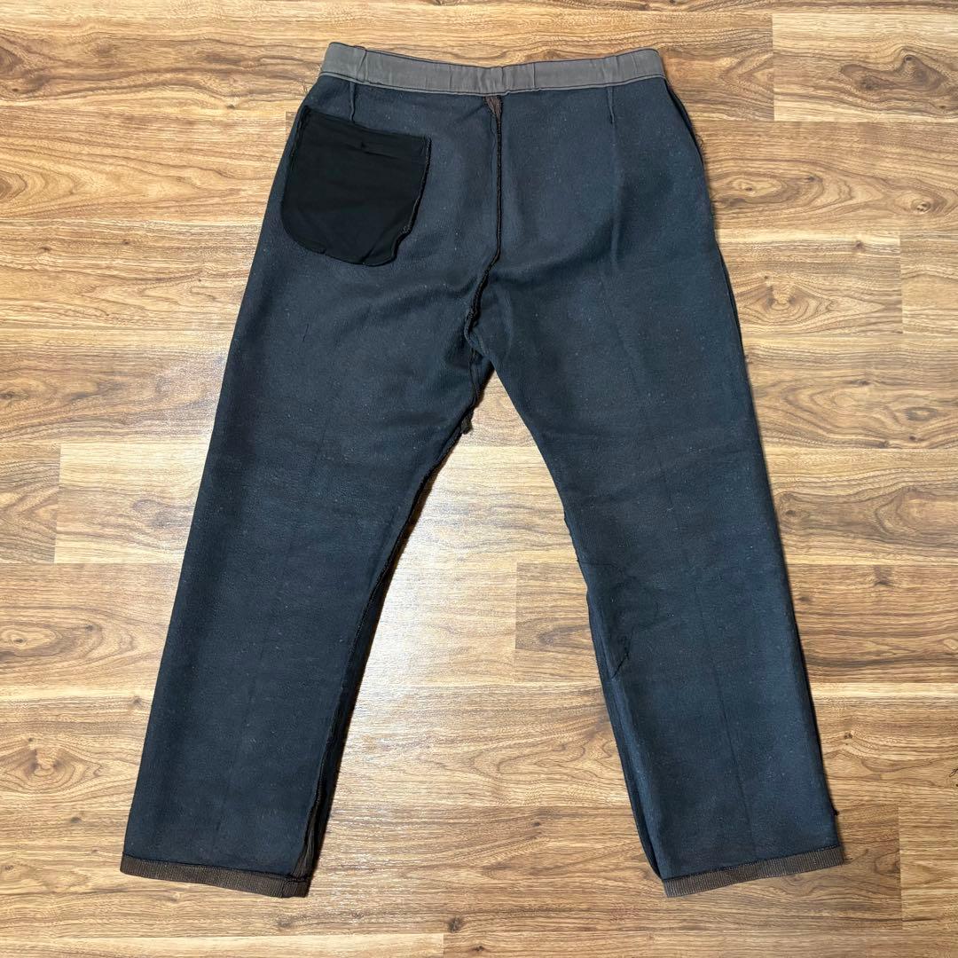 40s〜 フレンチヴィンテージ コットンピケパンツ CREPIER ごま塩