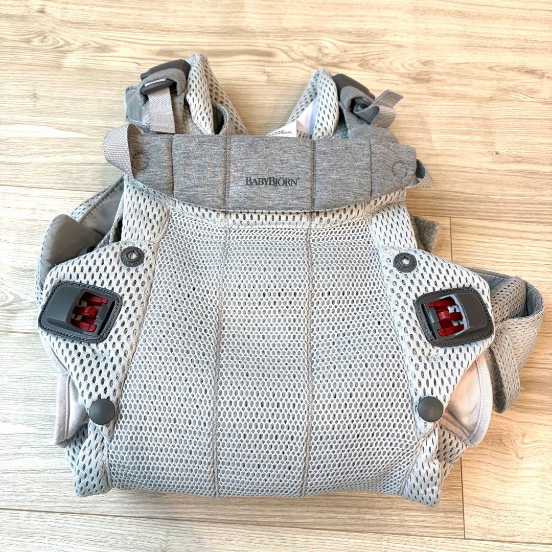 【美品】ベビービョルン ハーモニー 抱っこ紐 グレー