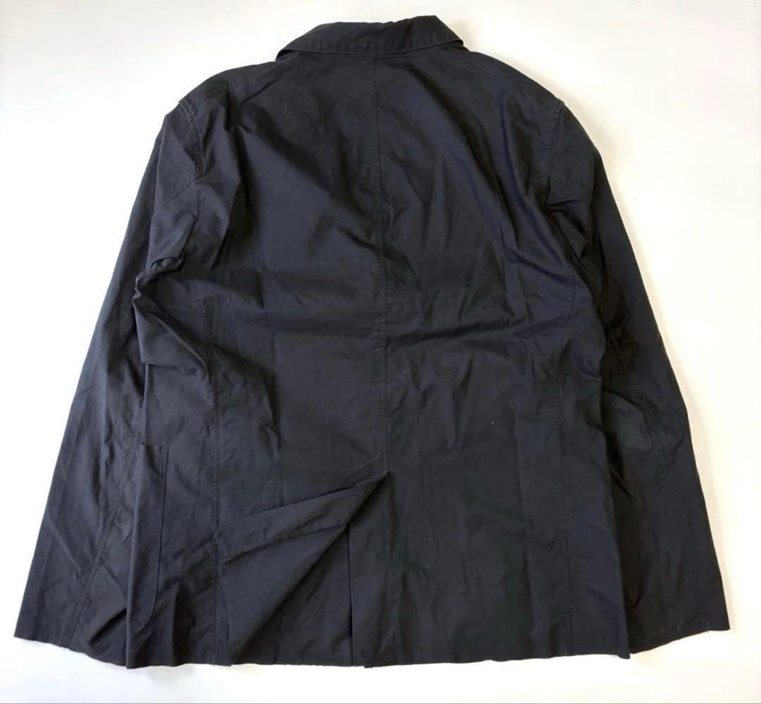 オーラリー　washed finx フィンクス　コットン　ジャケット　黒　4