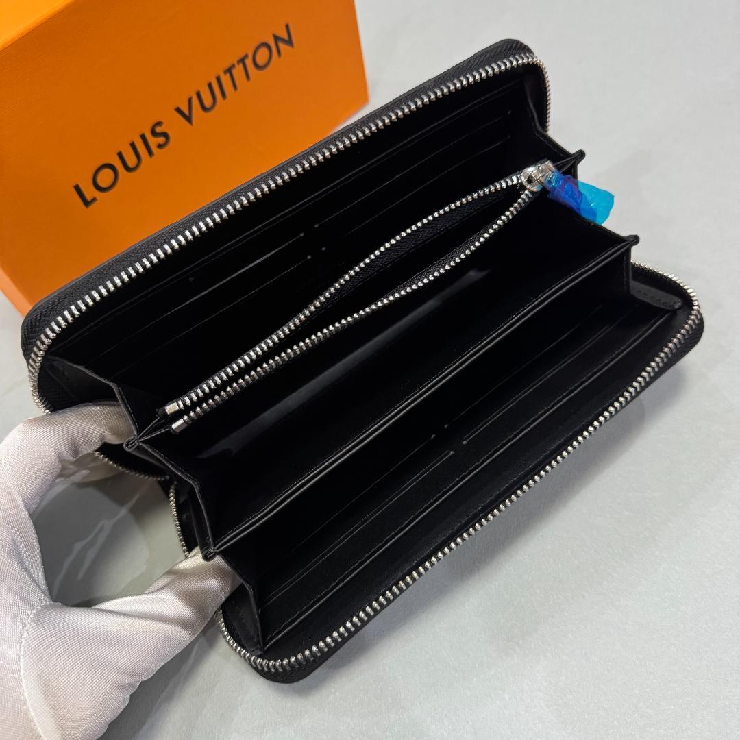 【極美品】 LOUIS VUITTON ダミエ ブラック 長財布