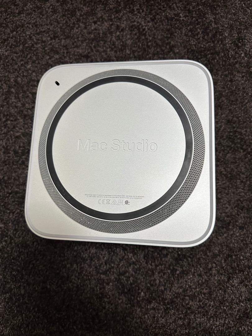 Macデスクトップ Mac Studio M2 MAX 512GB 32GB 2023