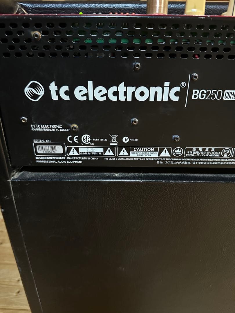 J*z様 tc electronic bg250 combo ベースアンプ