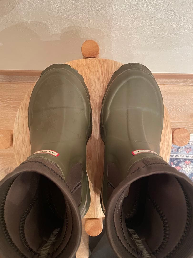 STELLA McCARTNEY✖️Hunter レインブーツ　オリーブグリーン