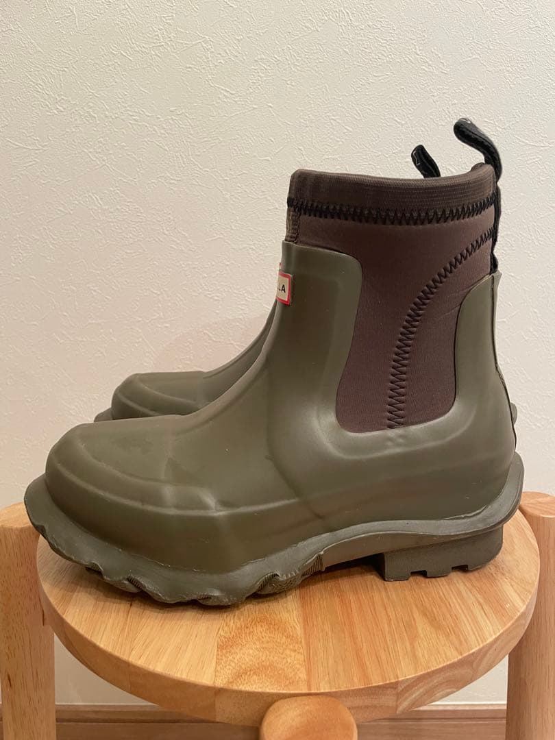 STELLA McCARTNEY✖️Hunter レインブーツ　オリーブグリーン