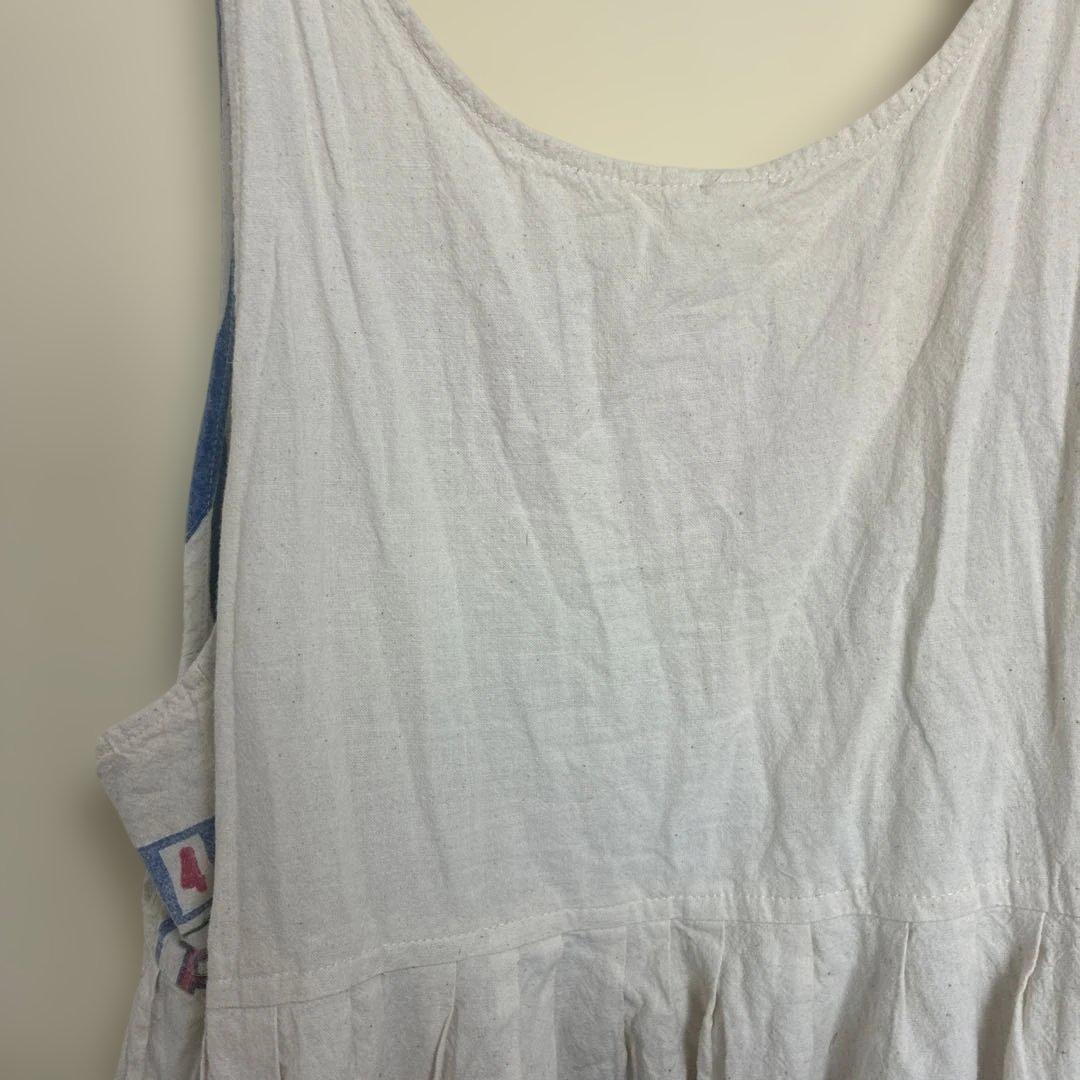 フィードサックワンピース　70s 80s vintage 古着