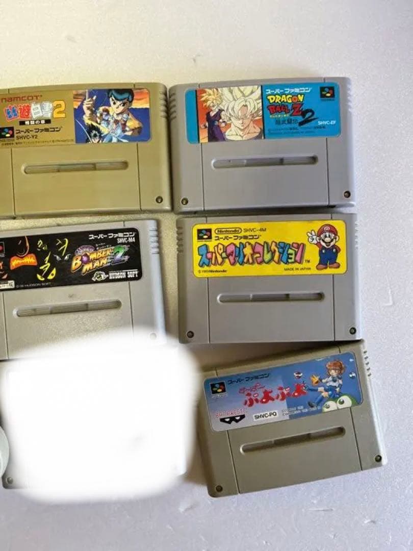 スーパーファミコン　ソフト7本セットプラス1本おまけ