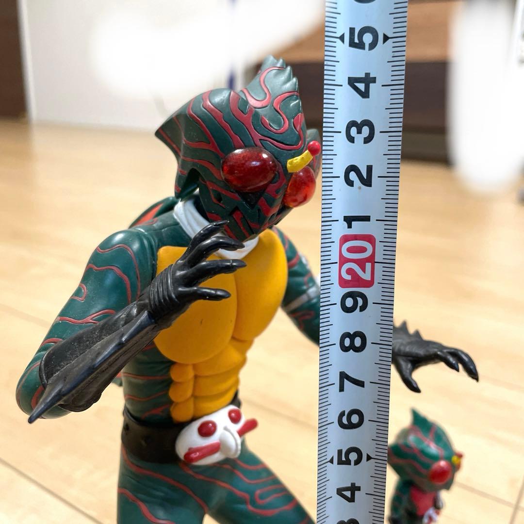 仮面ライダーアマゾン☆BIGソフビ☆・フィギュアまとめて売り。32