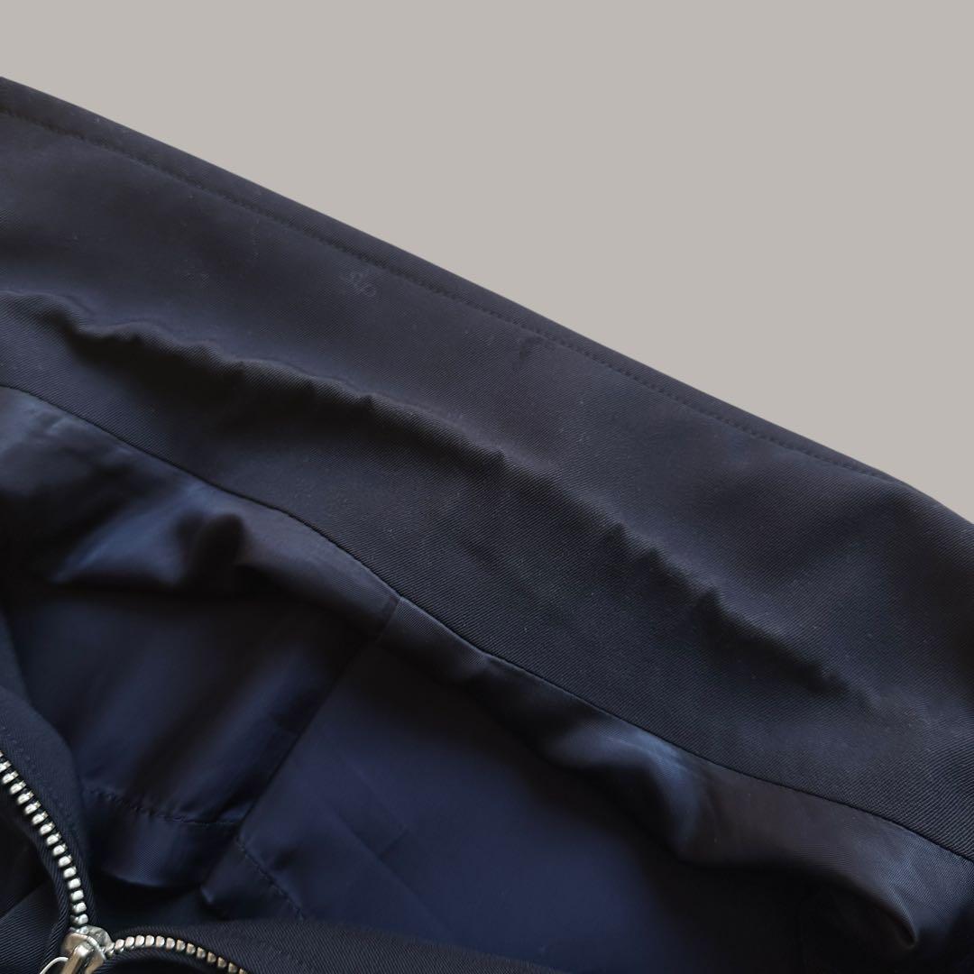 Y's for men ウールギャバ スタンドカラースウィングトップ