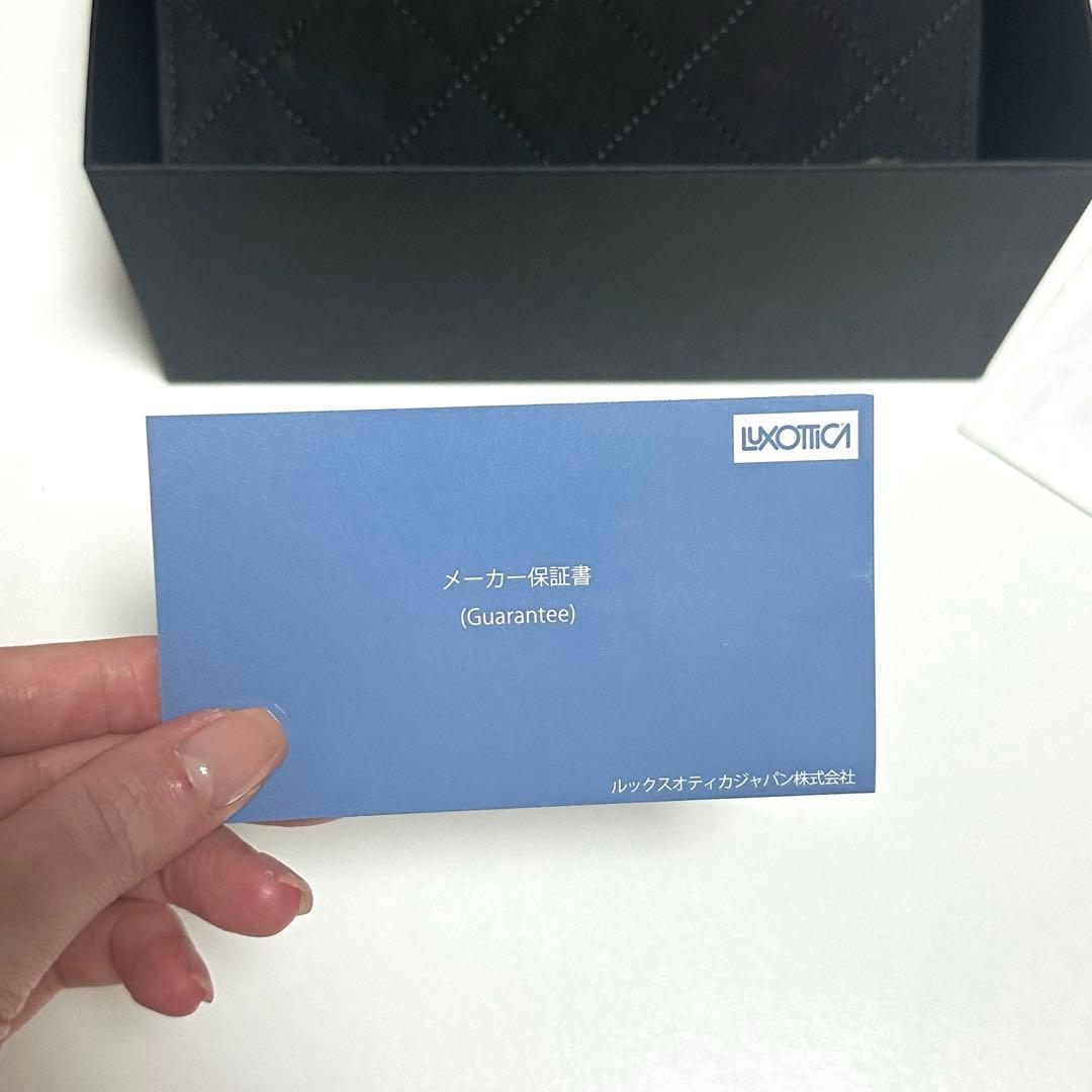 【超美品】CHANEL スクエアシェイプアイウェア 5422B