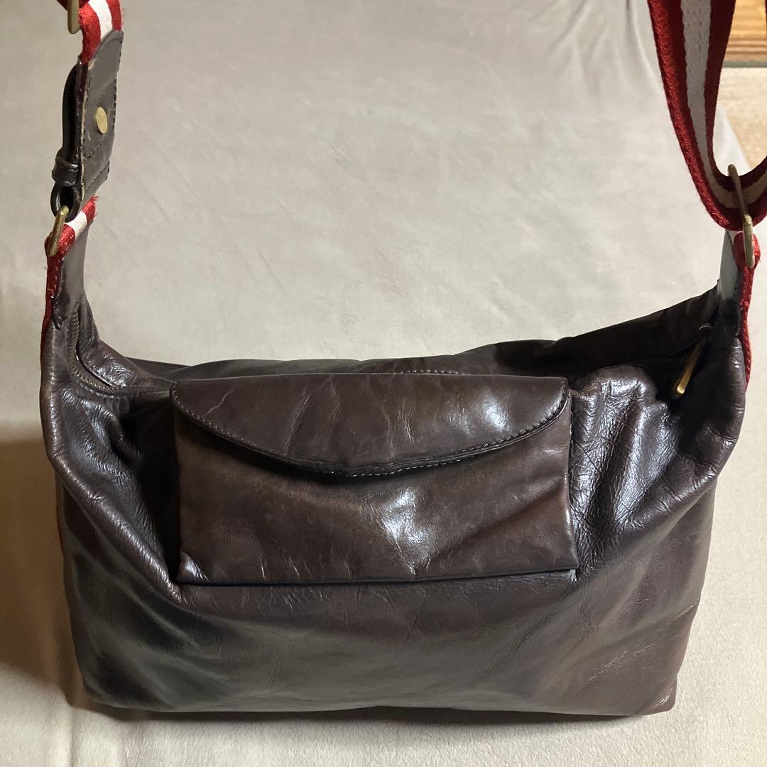 BALLY バリー 伊製 本革バッグ美品