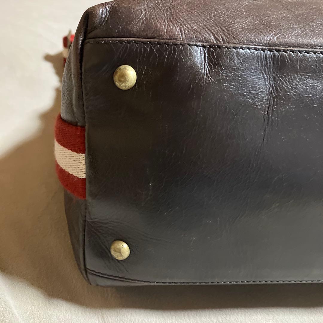 BALLY バリー 伊製 本革バッグ美品