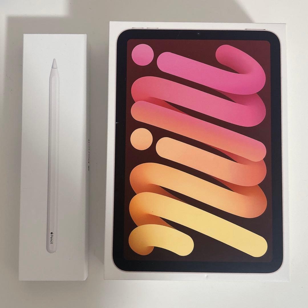 iPad mini 6 wi-fi ピンク 64GB Apple Pencil