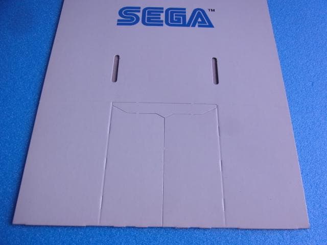 非売品　販促品　セガサターン 　ゲームソフト立体式スタンド　レトロゲーム　当時物
