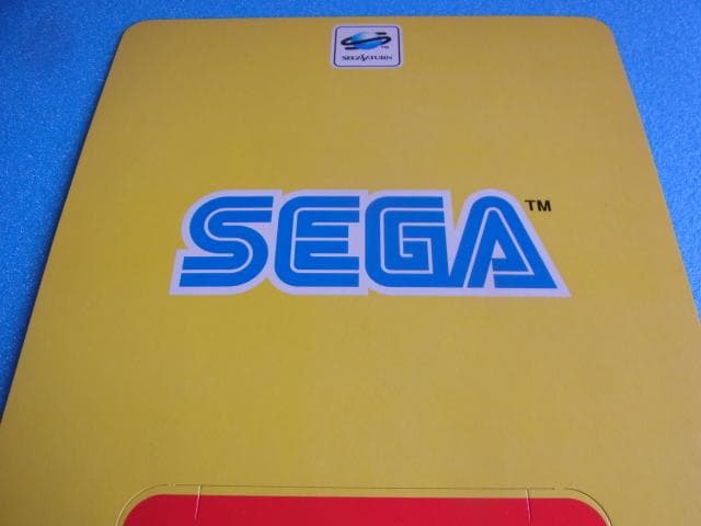 非売品　販促品　セガサターン 　ゲームソフト立体式スタンド　レトロゲーム　当時物