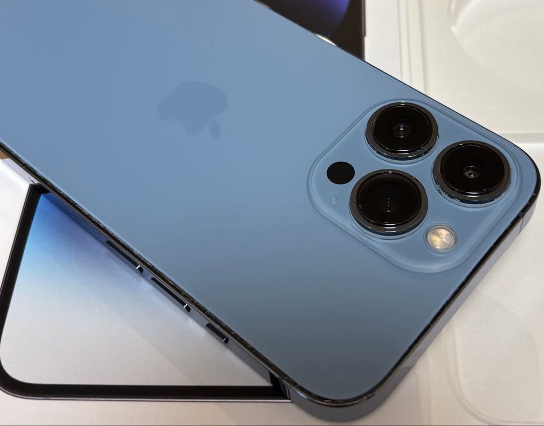 【新品バッテリー】iPhone 13 PRO 128GB シエラブルー　本体