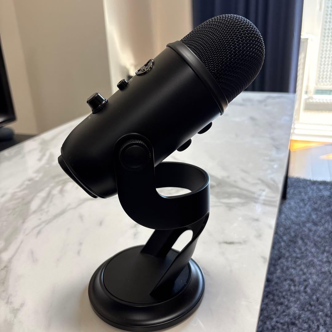 【美品】Blue Yeti ブラック コンデンサーマイク