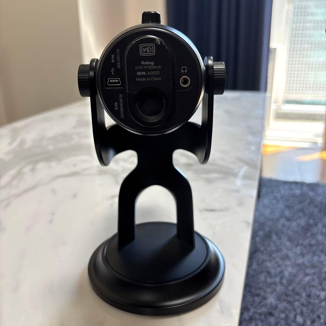 【美品】Blue Yeti ブラック コンデンサーマイク