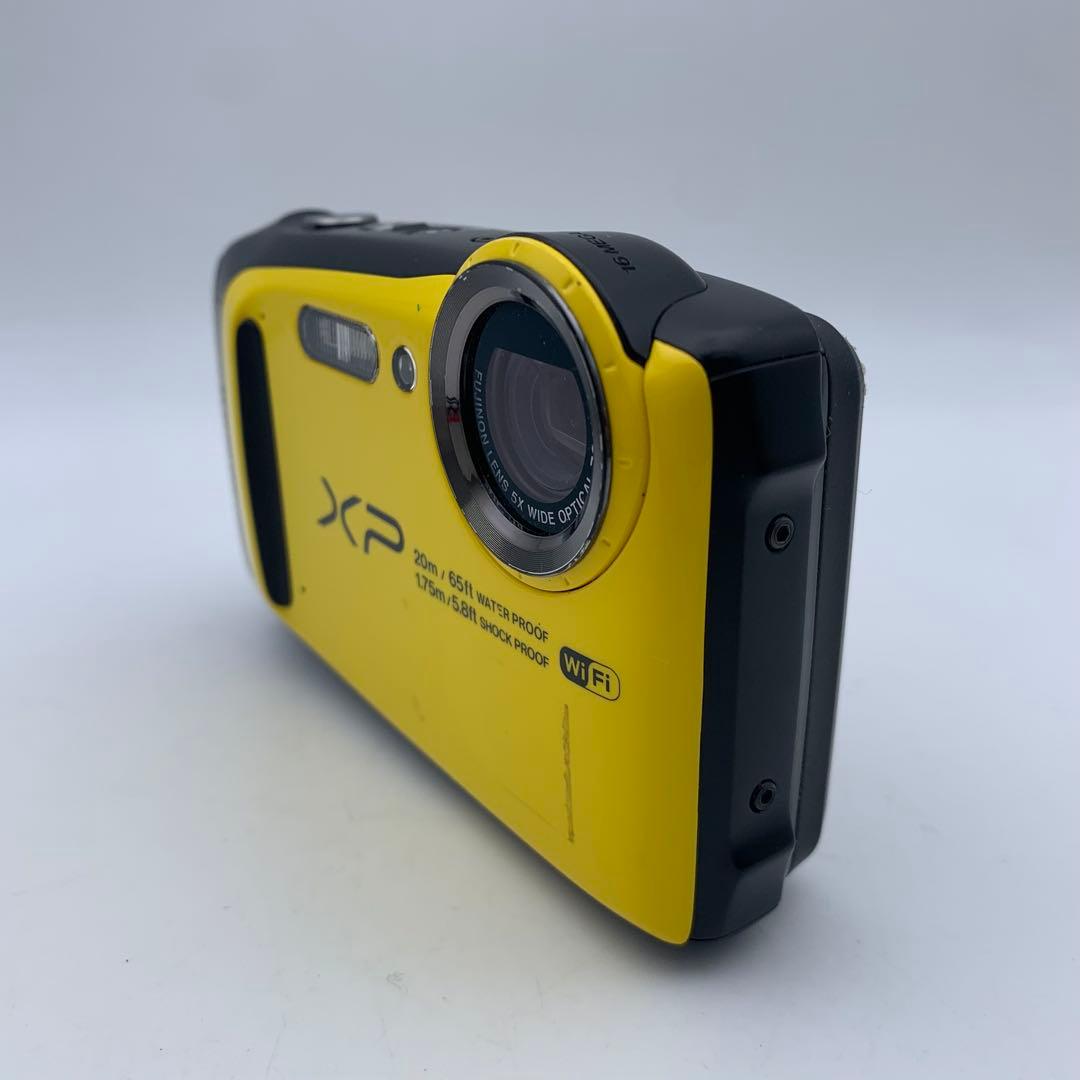 富士フイルム FinePix XP120 防水デジタルカメラ イエロー