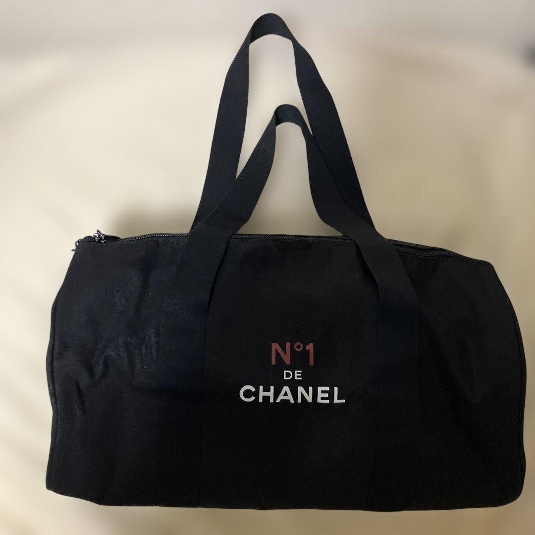 【非売品】CHANEL N°1 シャネル ノベルティキャンバス ボストンバッグ