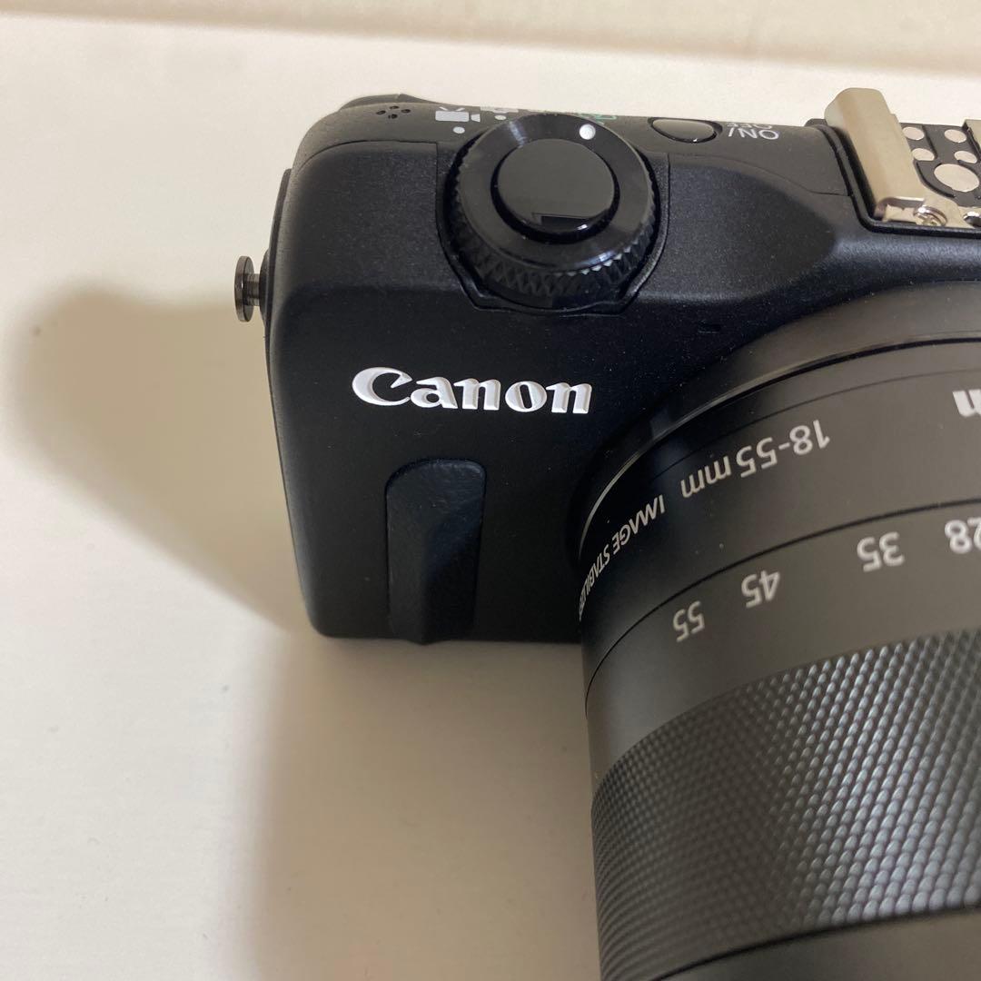 【美品】Canon EOS M2 ミラーレスカメラ 18-55mmレンズ付き