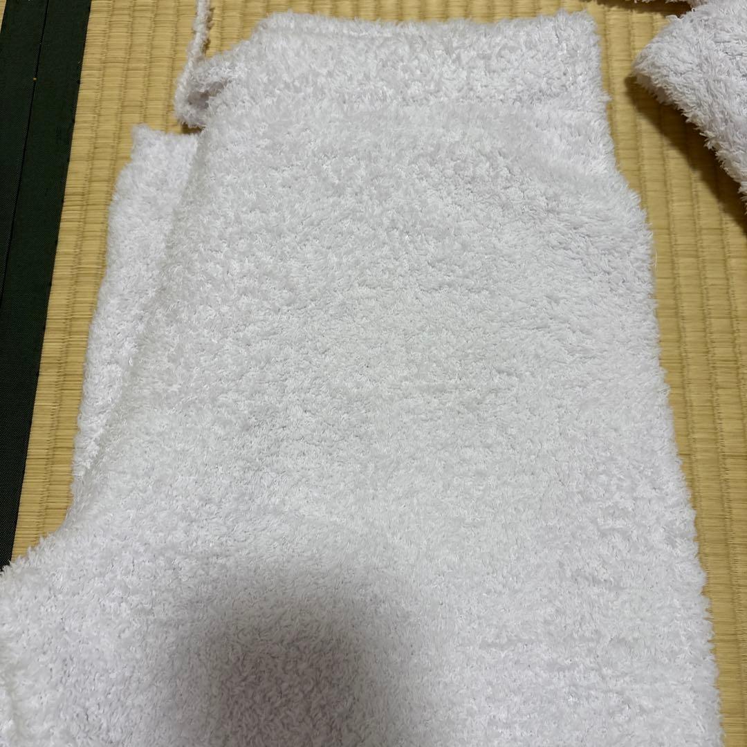 ジェラートピケ もこもこ パジャマ ルームウェア 上下 ソックス 3点セット