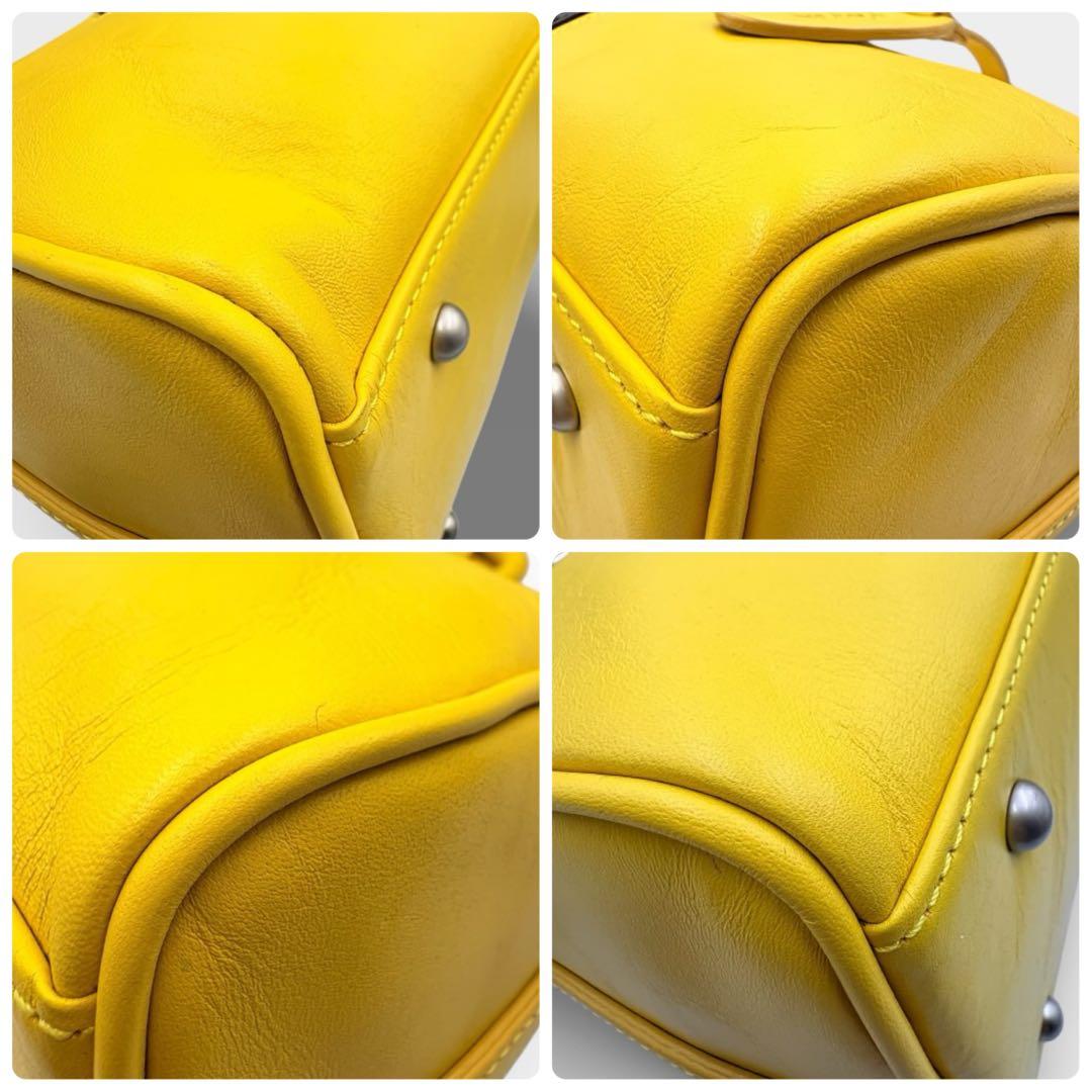 美品✨AVIREX 直営店別注 バーシティ ミニダッフル 本革 2WAY
