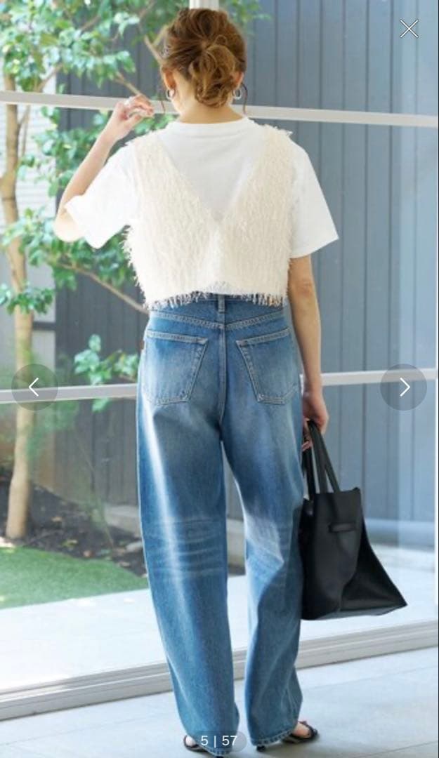パンツ Spick & Span 51/2 CURVE LINE DENIM 29